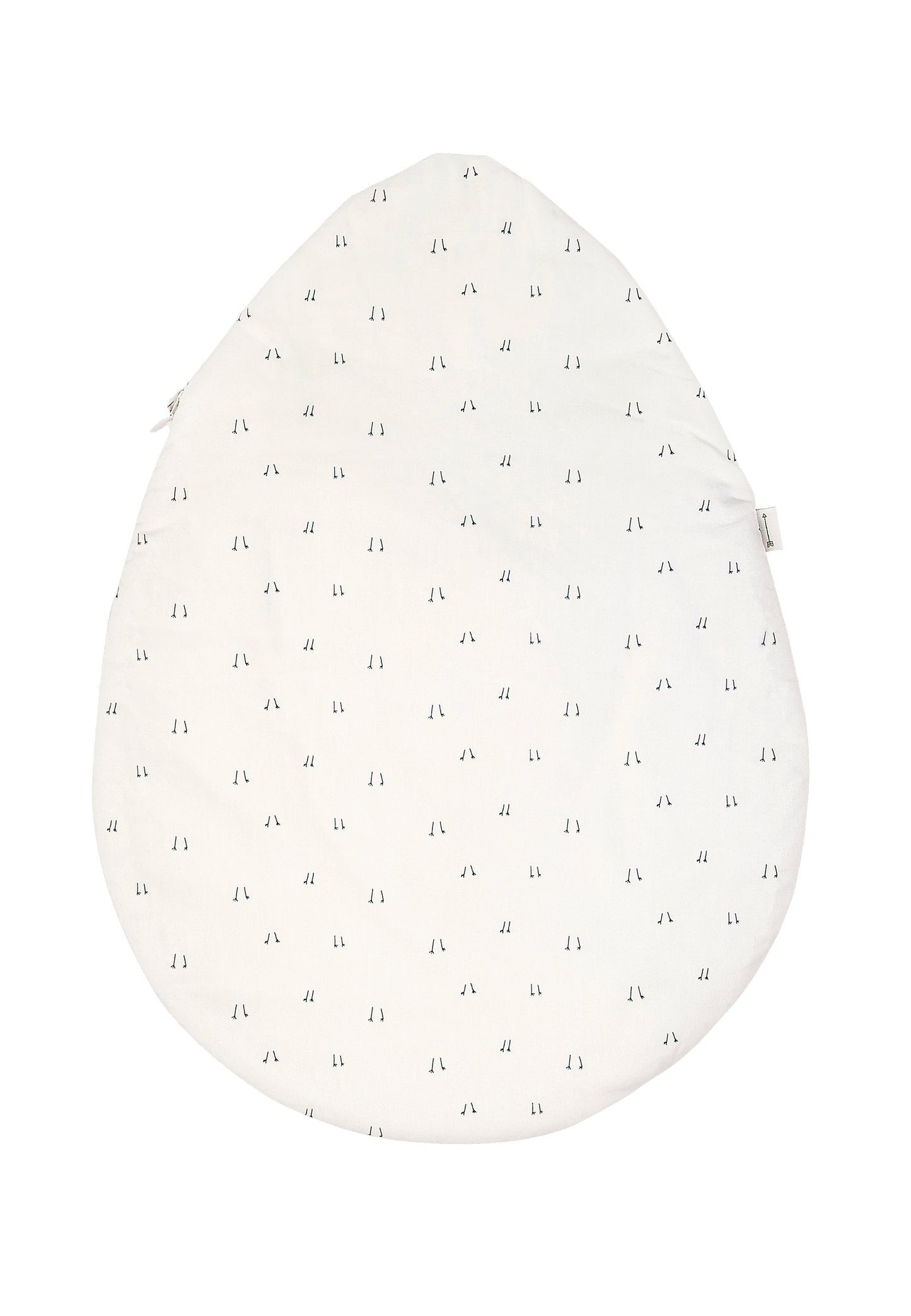 Saco Huevo para recién nacidos - Estampado patitas