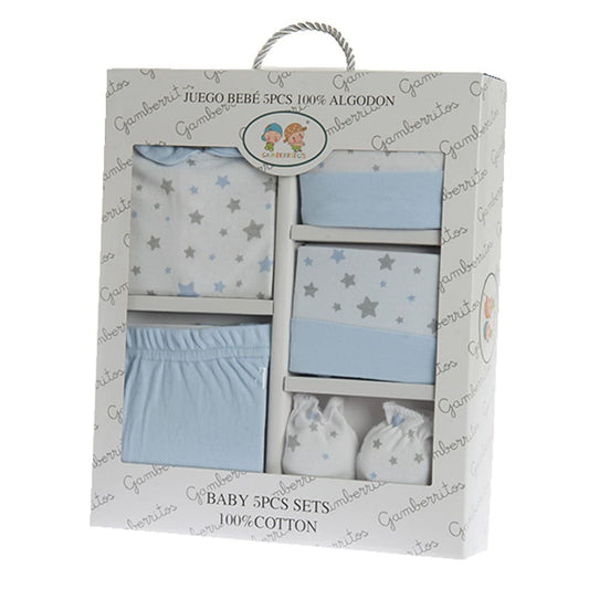 Conjunto de oferta para bebé com 5 peças – 100% algodão, Prawn Star 10734