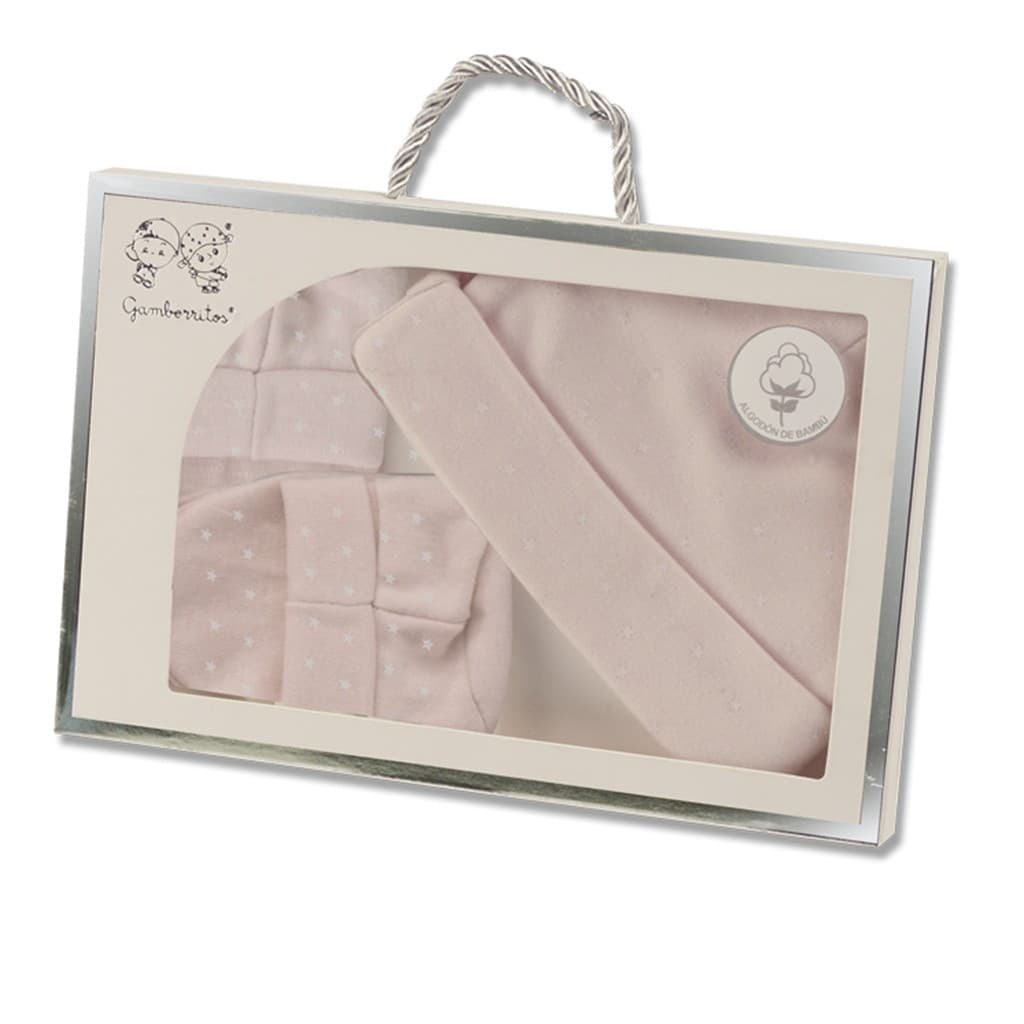 Conjunto de oferta para bebé com manta e dois animais Camarões 10887