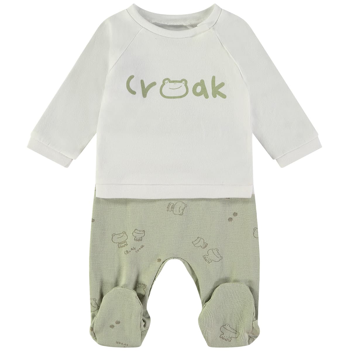 Conjunto bebé verano croak Babybol 160011