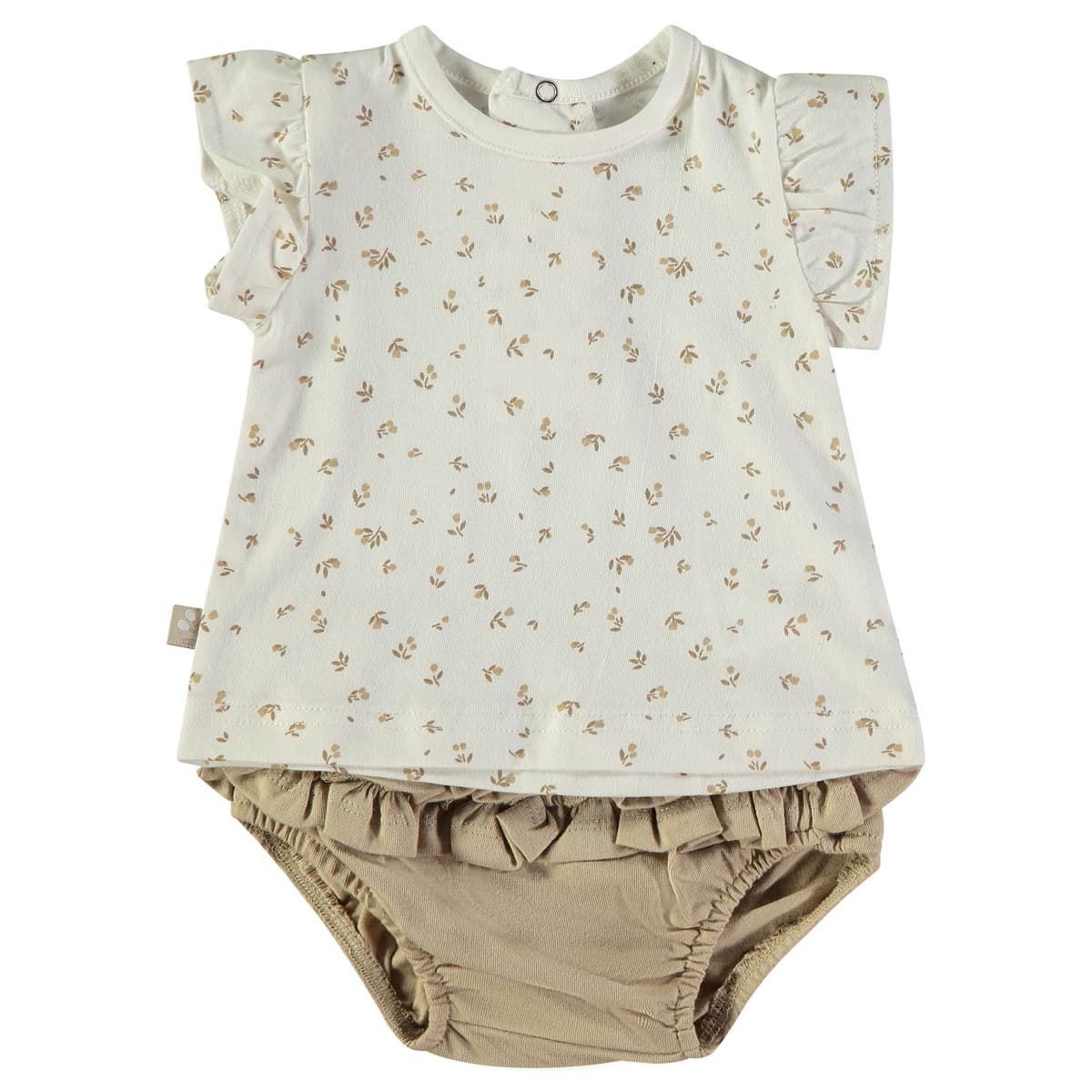 Conjunto para bebé camiseta y cubrepañal Babybol 160430