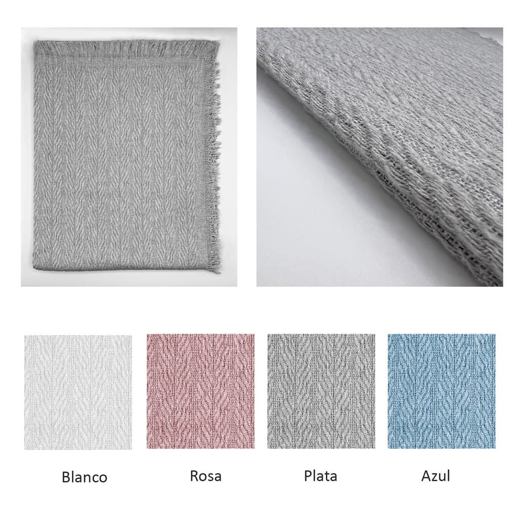 Lange bébé en coton bio imprimé visage et cœur Baby Bol 250481