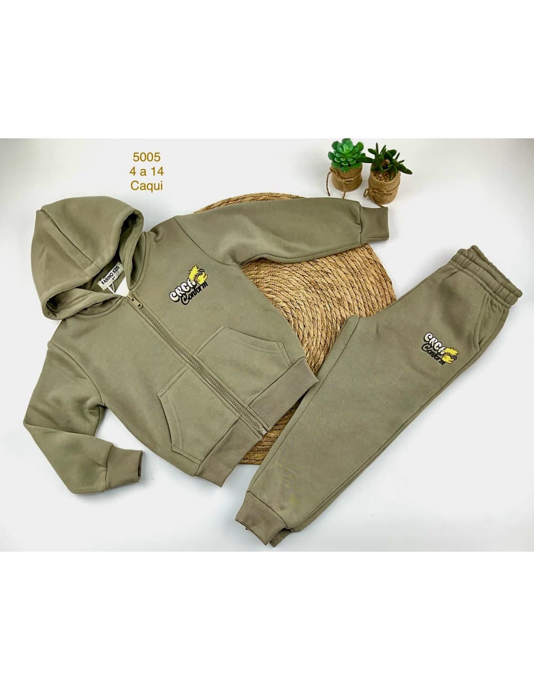 Chándal niño sudadera afeltado 522105005 (4 A 14 AÑOS)
