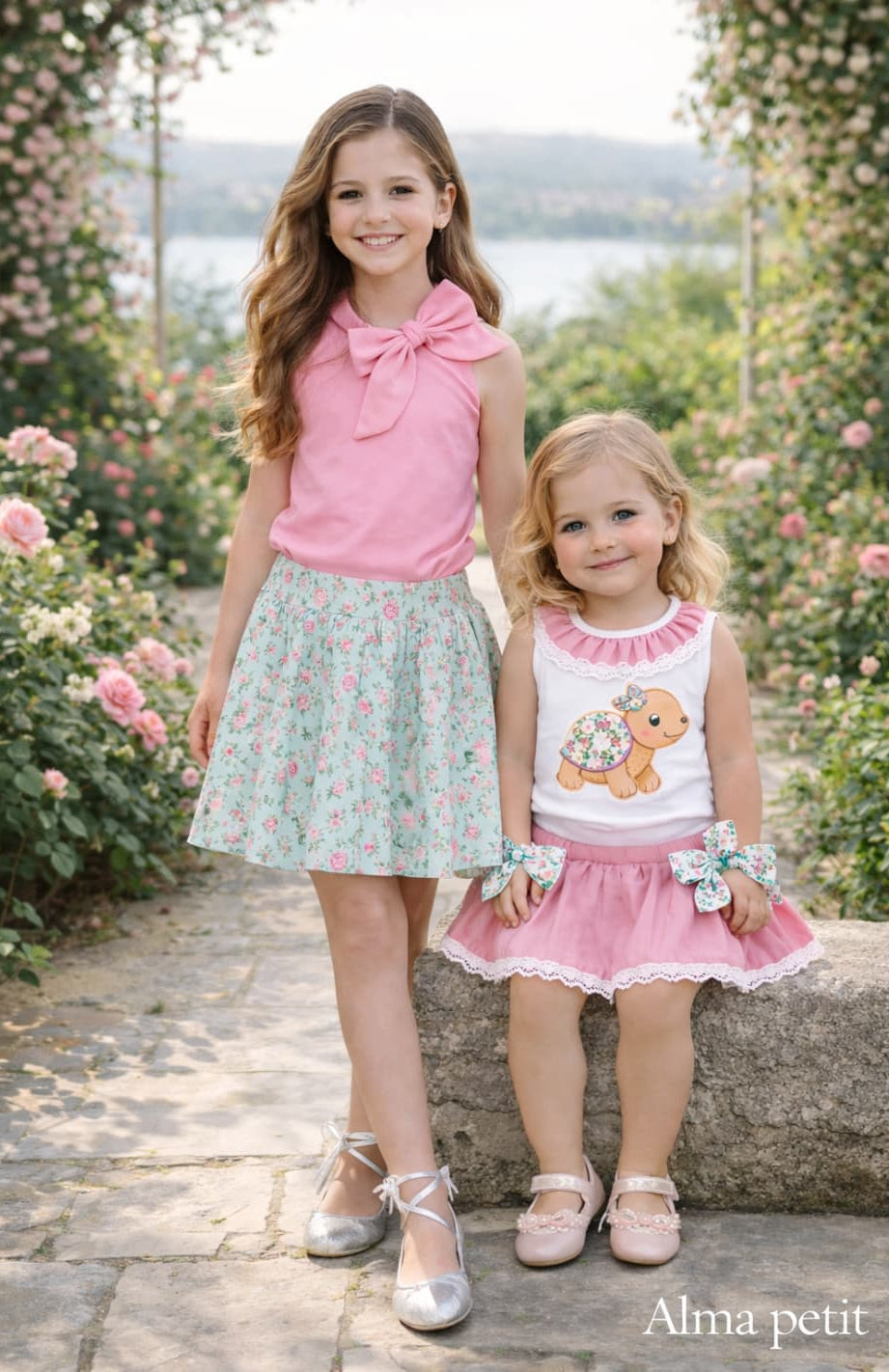Conjunto Bebé Niña Tortuga Floral 622005021 – Alma Petit