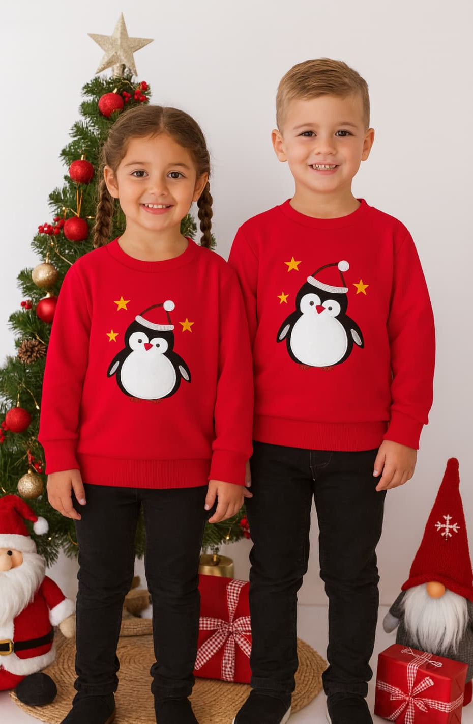 Sudadera unisex pingüino Cala Kids 522100008