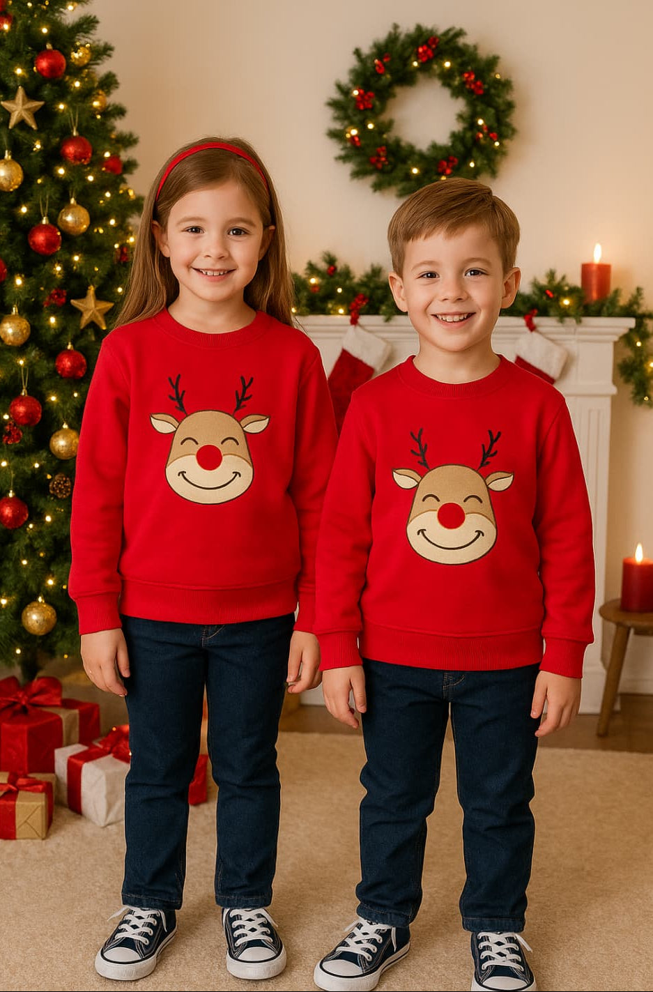 Sudadera unisex reno Cala Kids 522100009