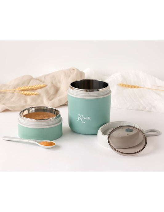 KIOKIDS 521005495 Gourde alimentaire à double paroi 710 ml