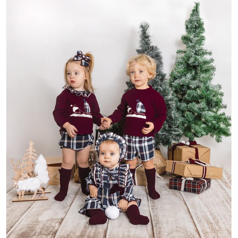 Conjunto bebé niña Calamaro 321117903 – Dulzura y estilo para esta Navidad