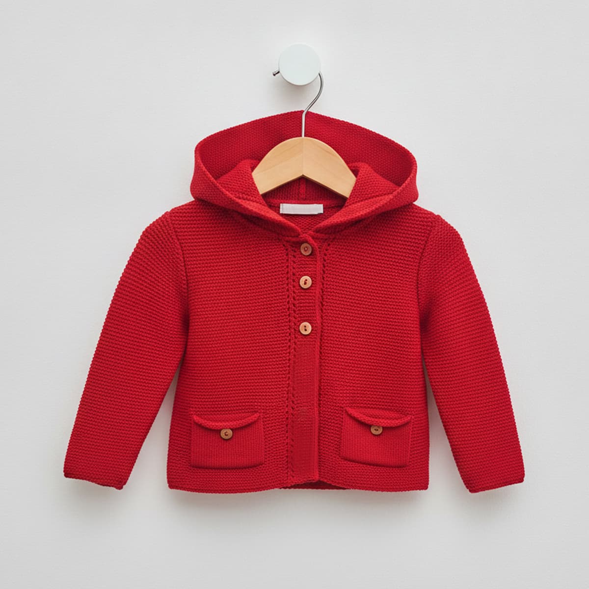 Conjunto tres piezas para bebé rojo cuadros BABY FERR 24373