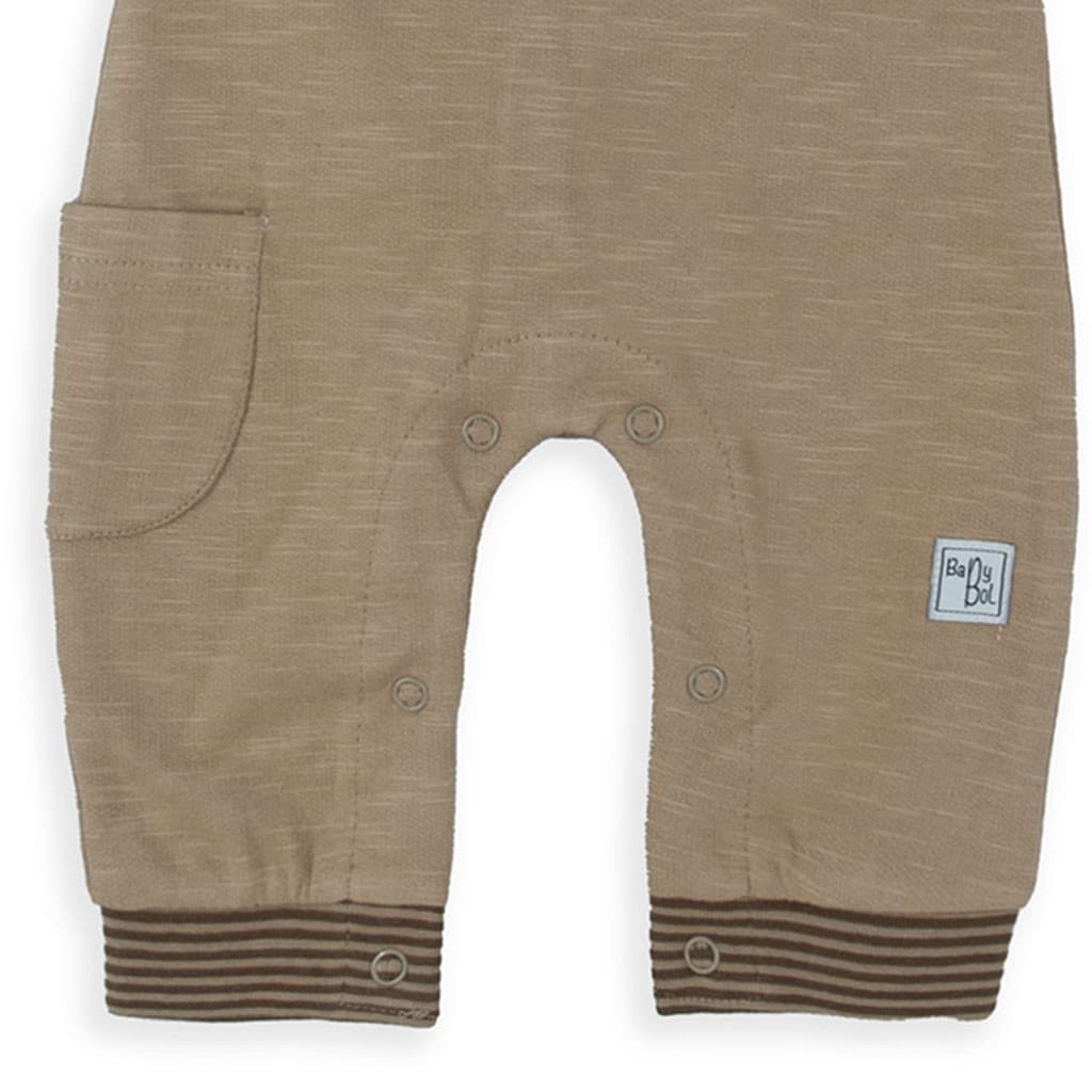 Conjunto bebé peto marrón y camiseta estampado perritos Baby Bol 250839