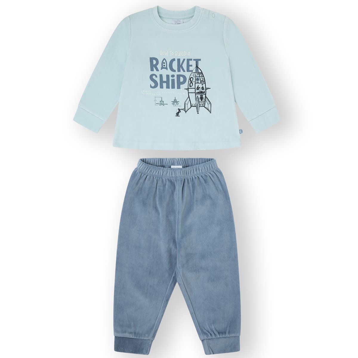 Yatsi Baby 25200261 Ensemble 2 pièces Cœurs en coton rose (0 à 6 mois)