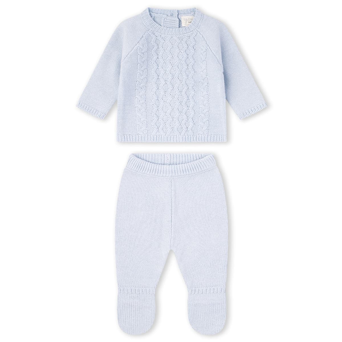 Yatsi Baby 25200261 Ensemble 2 pièces Cœurs en coton rose (0 à 6 mois)