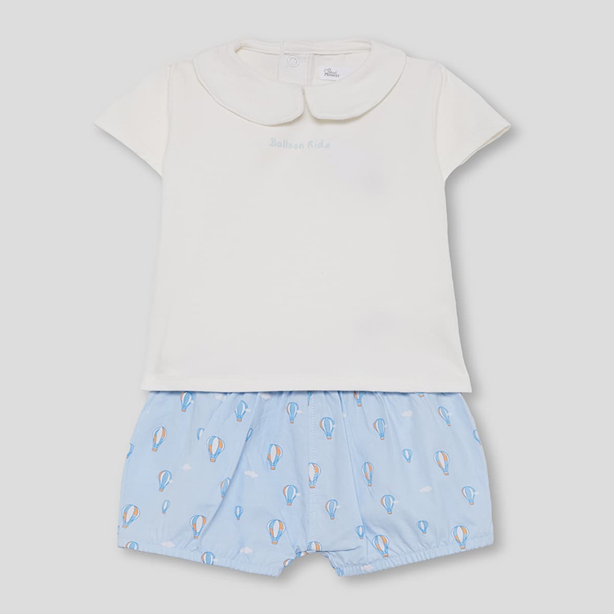 Conjunto bebé azul de globos Street Monkey 262022