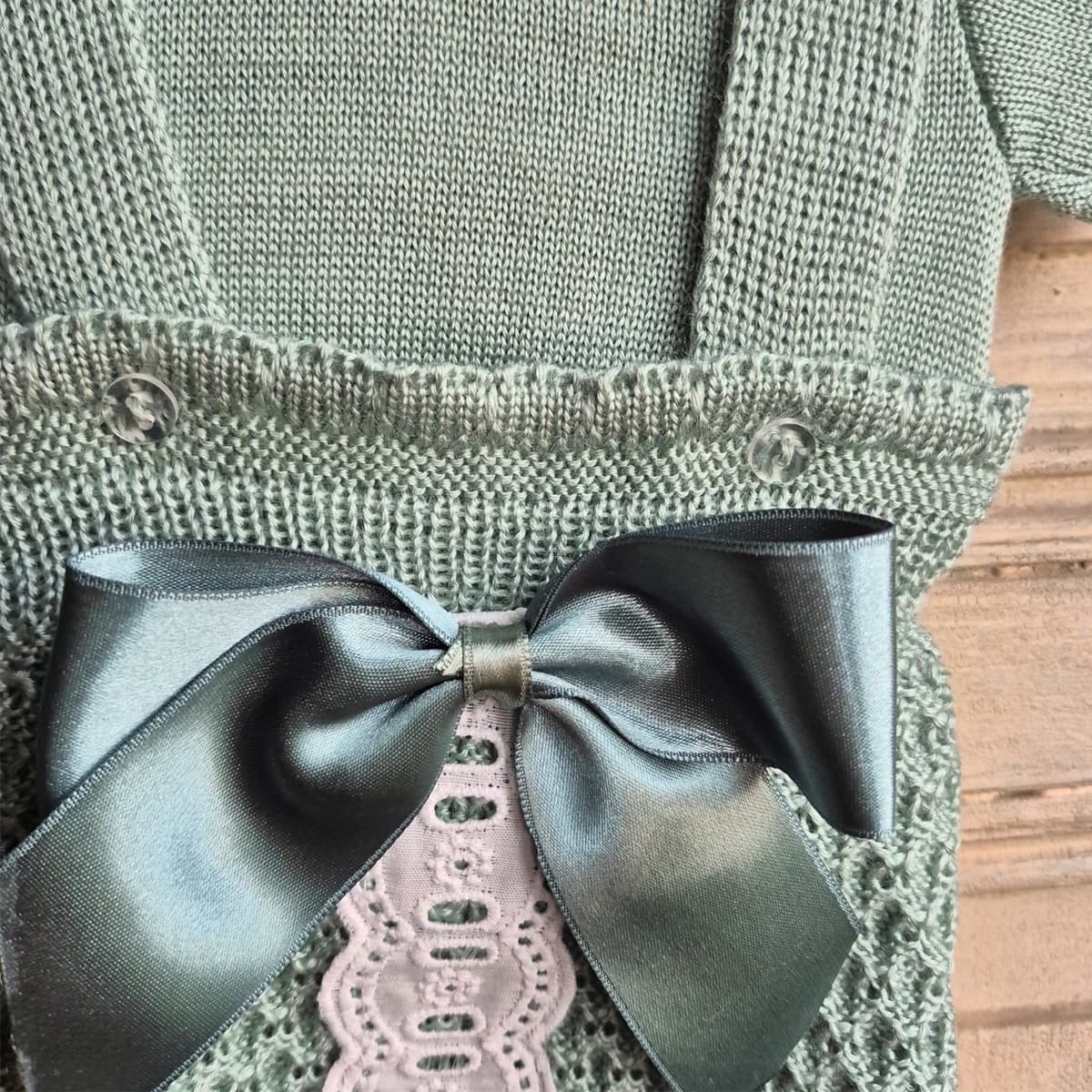 Ensemble de première tenue pour bébé vert Visi 40300