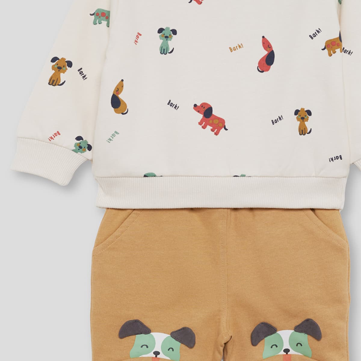 Conjunto infantil para menina com sweatshirt coala e legging estampada 353050 Street Monkey (3 a 6 anos)