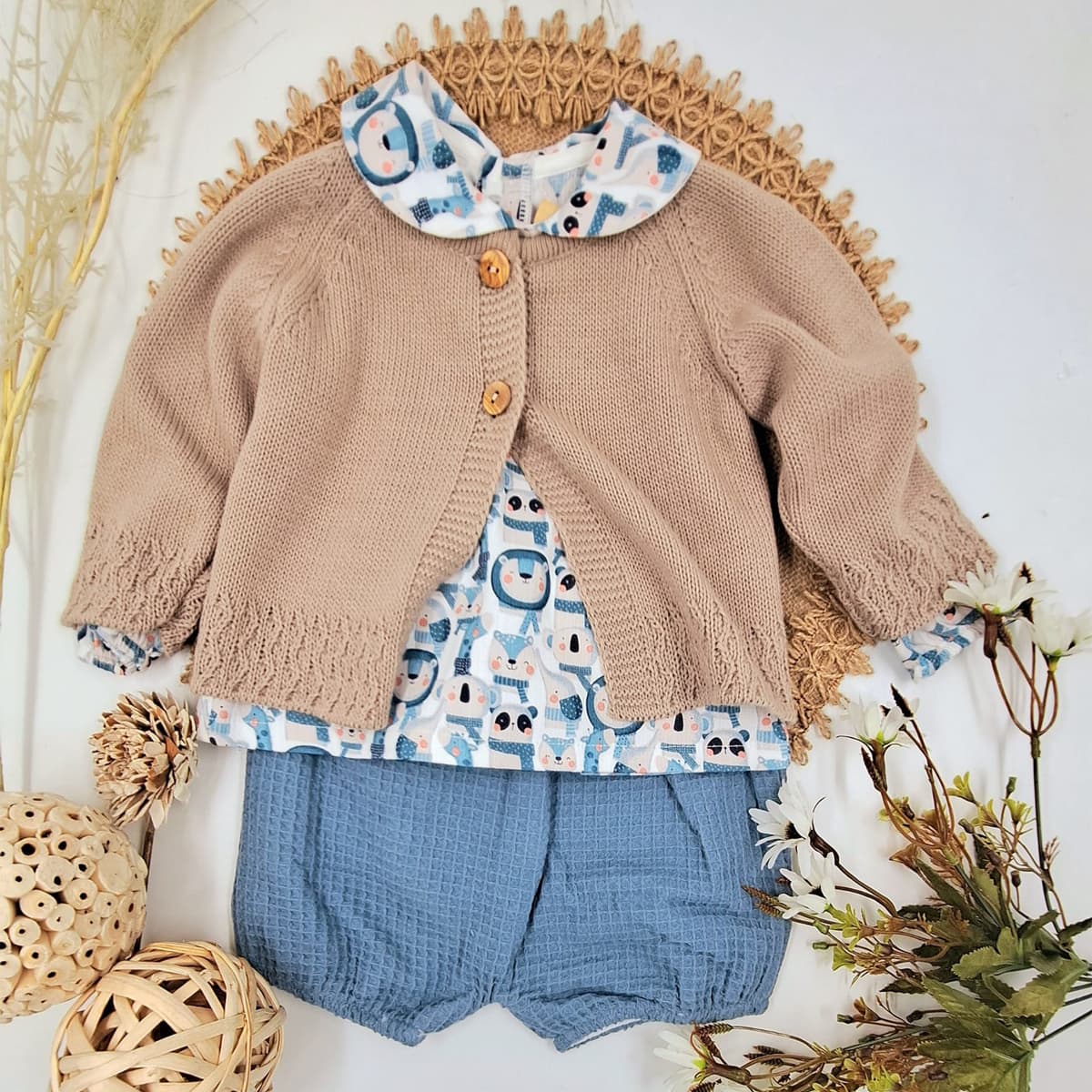 Ensemble Grenat pour Bébé Ferr 25388 (3 à 36 mois)