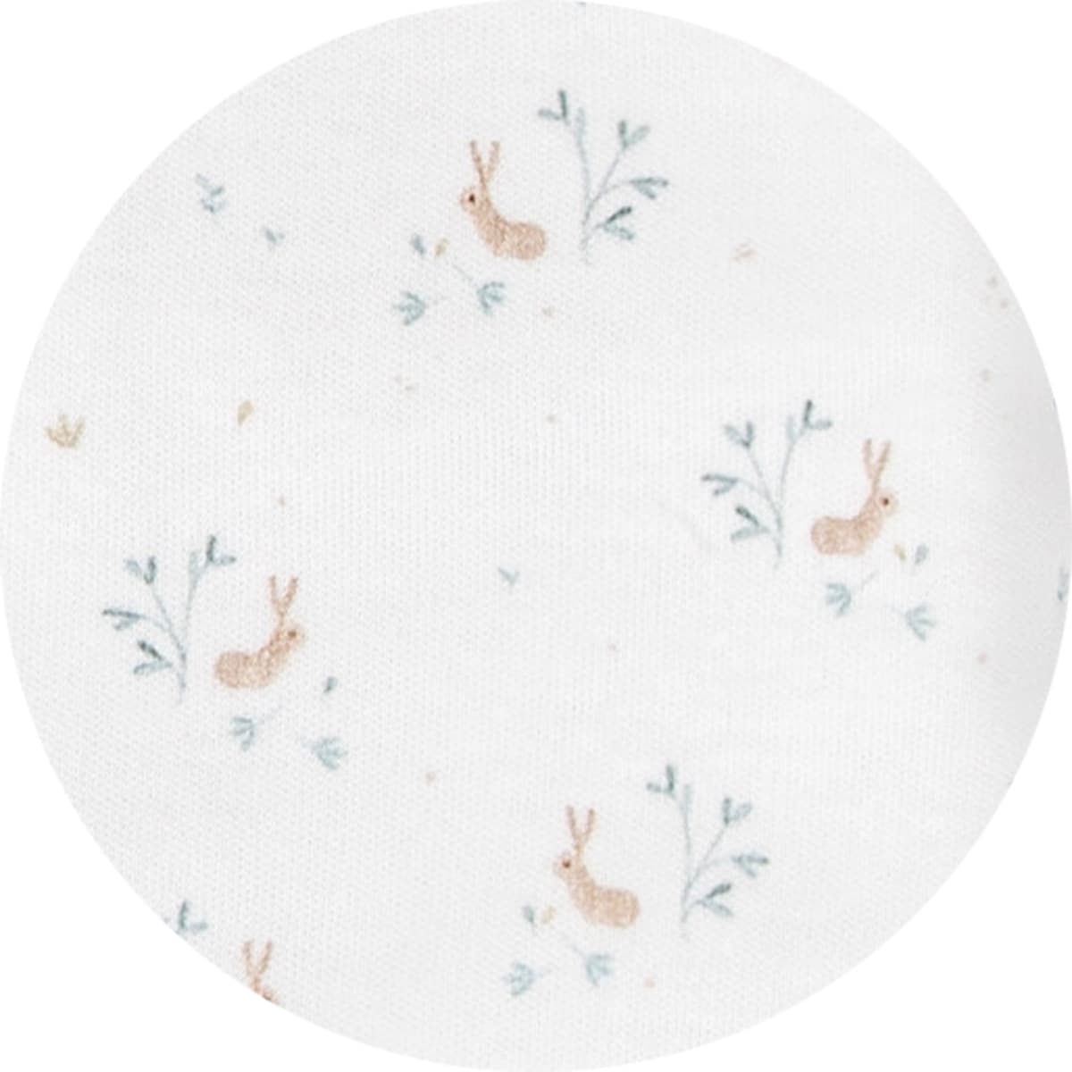 Pyjama en coton Babidú « Pradera » pour bébé fille (0 à 3 mois) 11127