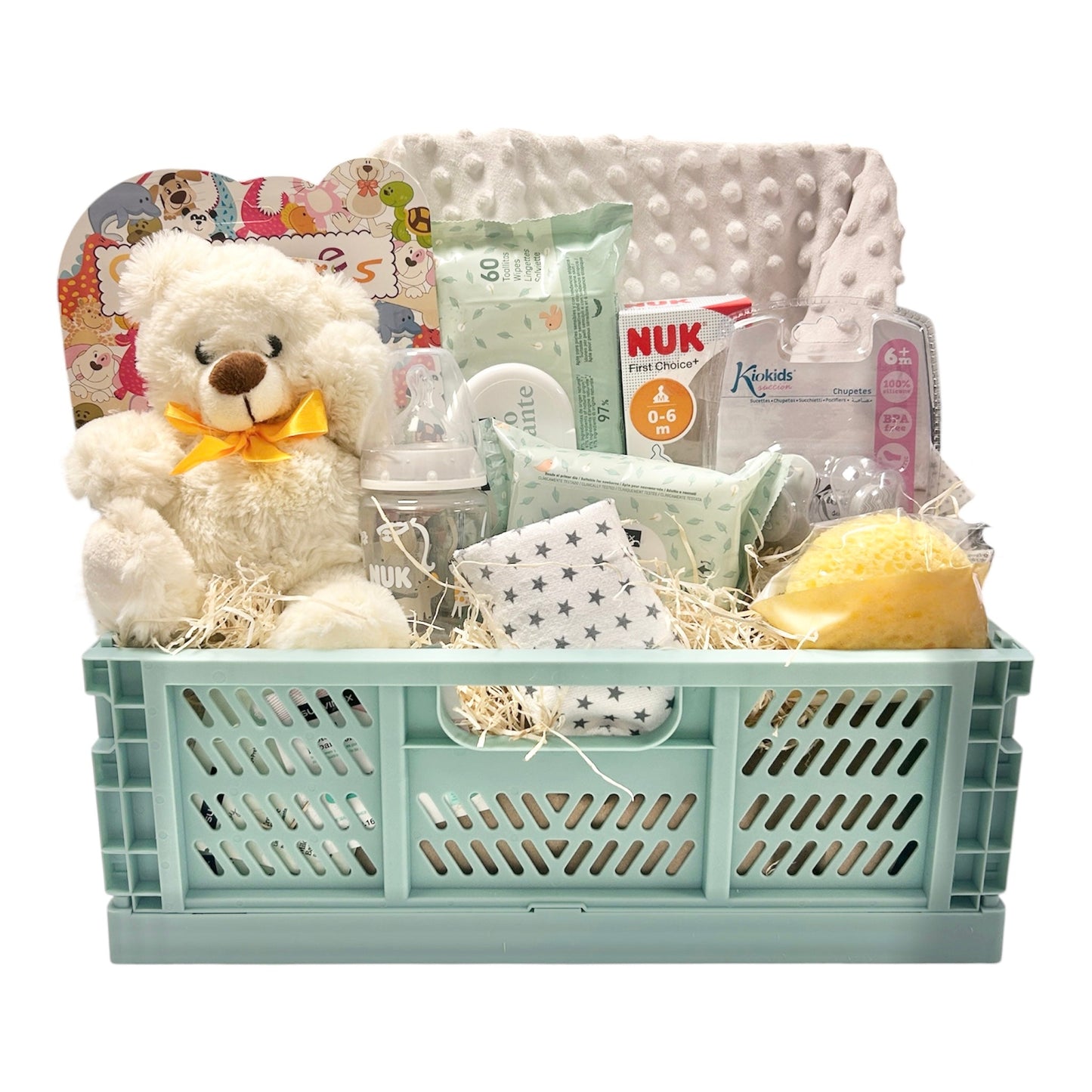 Cesta Regalo Nacimiento Baby Shower Alegría | Suavinex & NUK