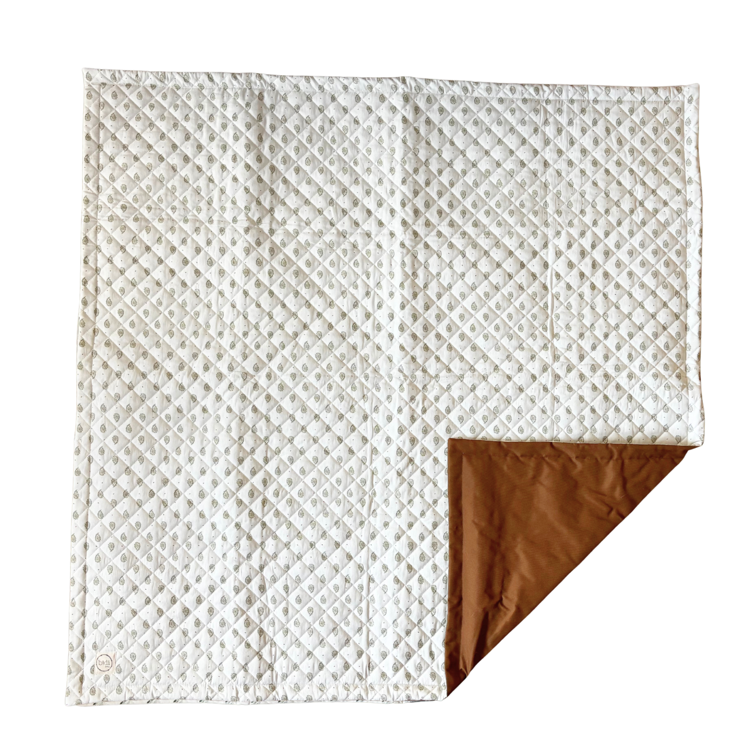 Manta de Juegos Impermeable Bidi Acacia Oliva