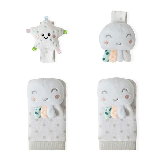 Conjunto de oferta para bebé com 5 peças – 100% algodão, Prawn Star 10734