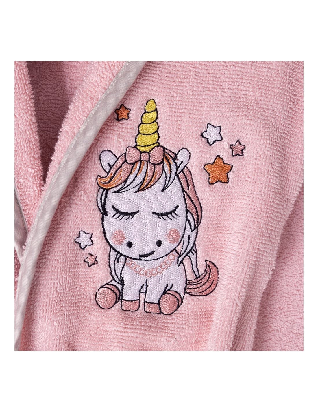 Albornoz infantil Interbaby talla 6-8 521151500 – Suavidad, color y comodidad para después del baño