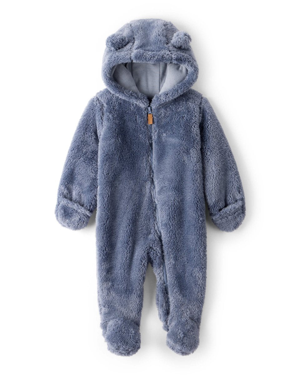 Astronauta de sherpa azul