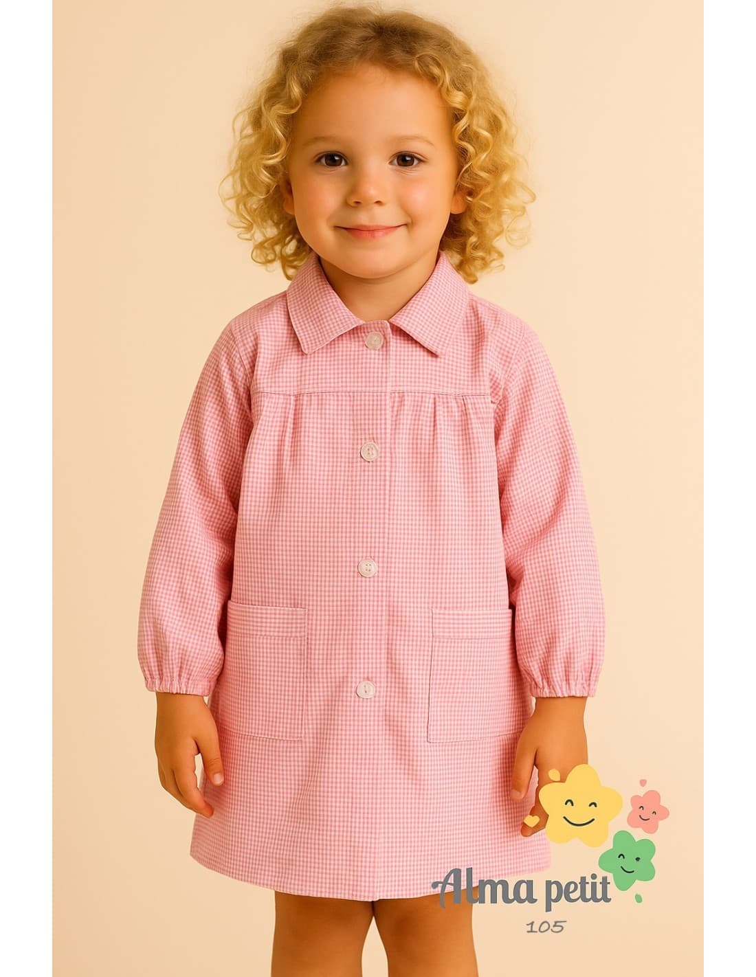 Bébé écolière Alma Petit Cuadros 105