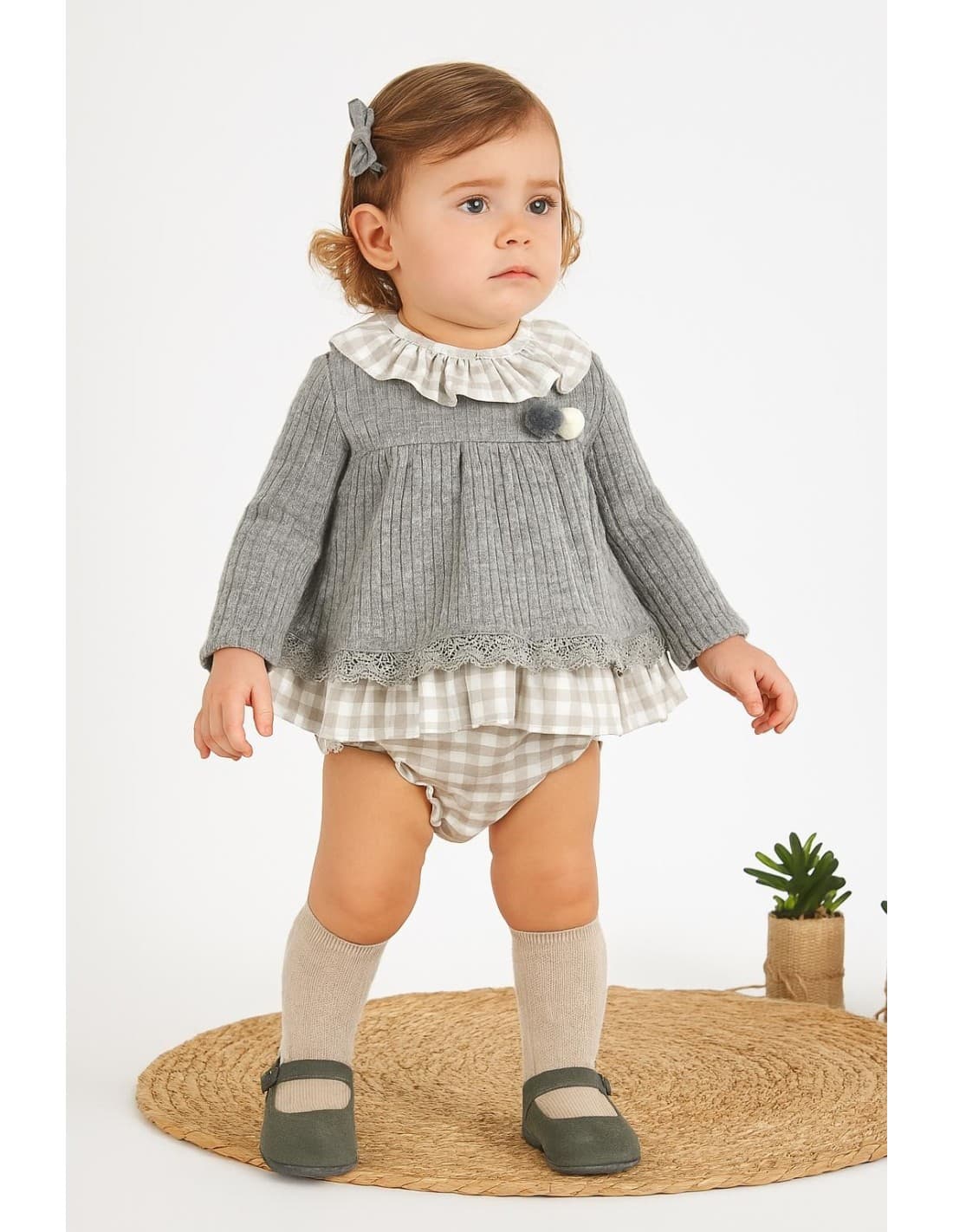 Casaco de Bebé com Gorro e Cuecas Baby Ferr 522125406 (3 a 24 meses)