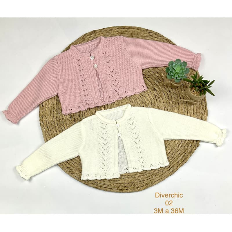 Chaqueta bebé niña Diverchic Hilo 322000002