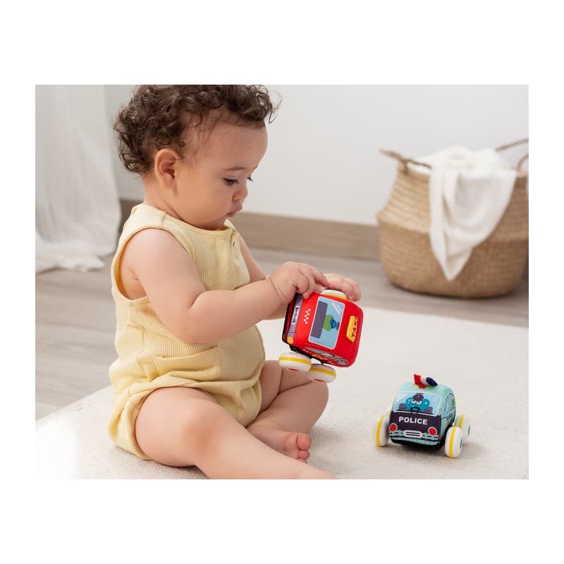 Coche Blando con Ruedas · 11×11×7,5 cm – Kiokids · 221103475