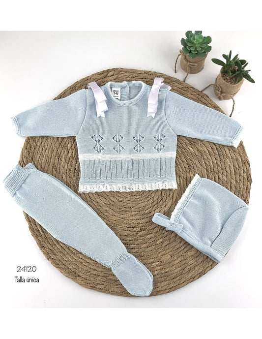 Visi 40300 Conjunto de primeiros looks para bebé verde