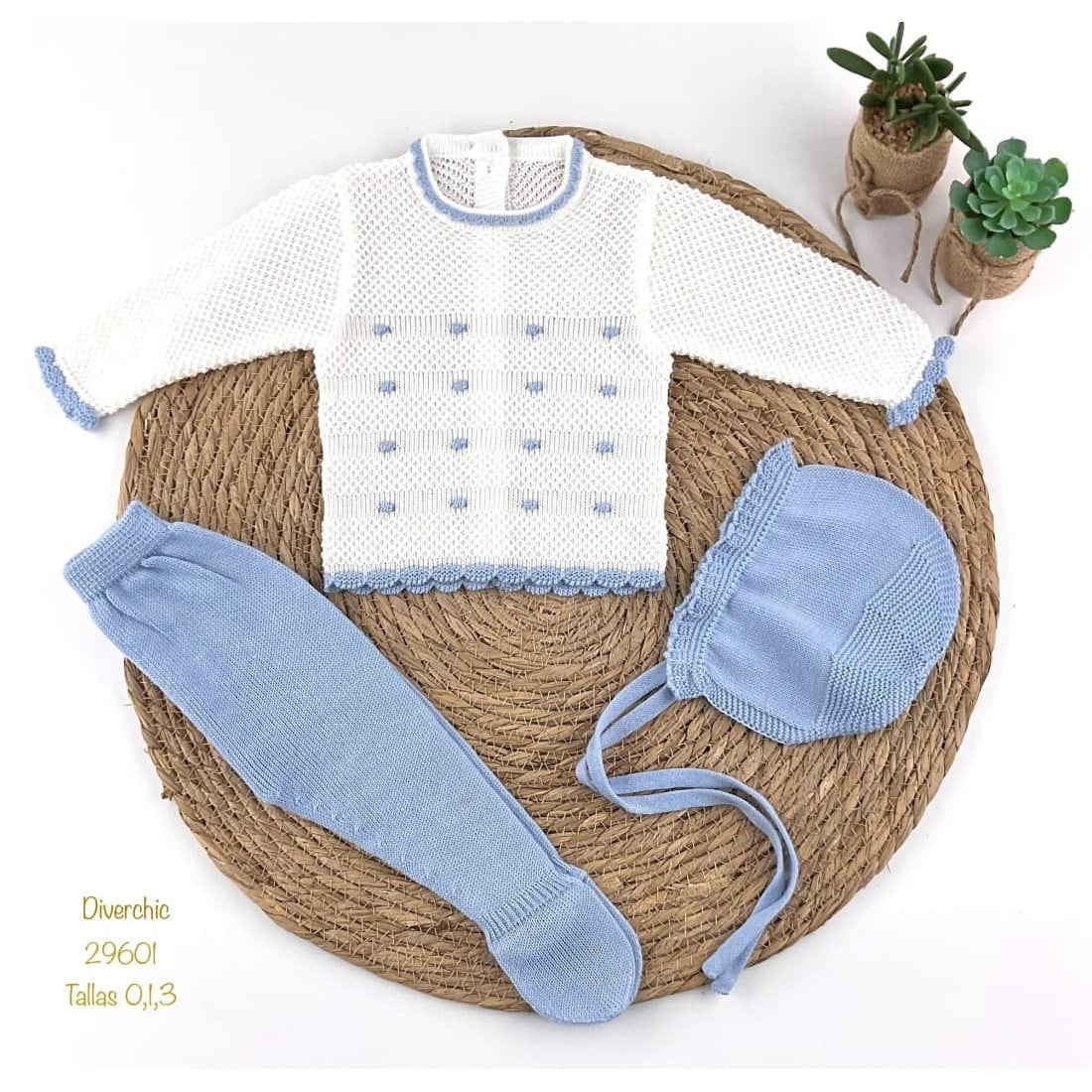 Diverchic Celeste 29601 Pearl Première tenue pour bébé