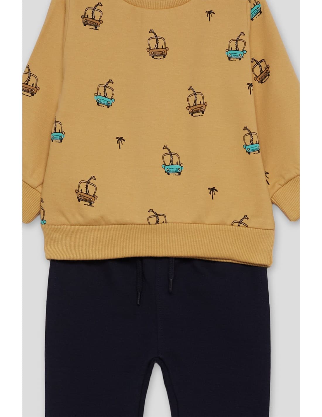 Ensemble bébé garçon Street Monkey avec sweat-shirt imprimé bateau 522154043 (3 à 24 mois)