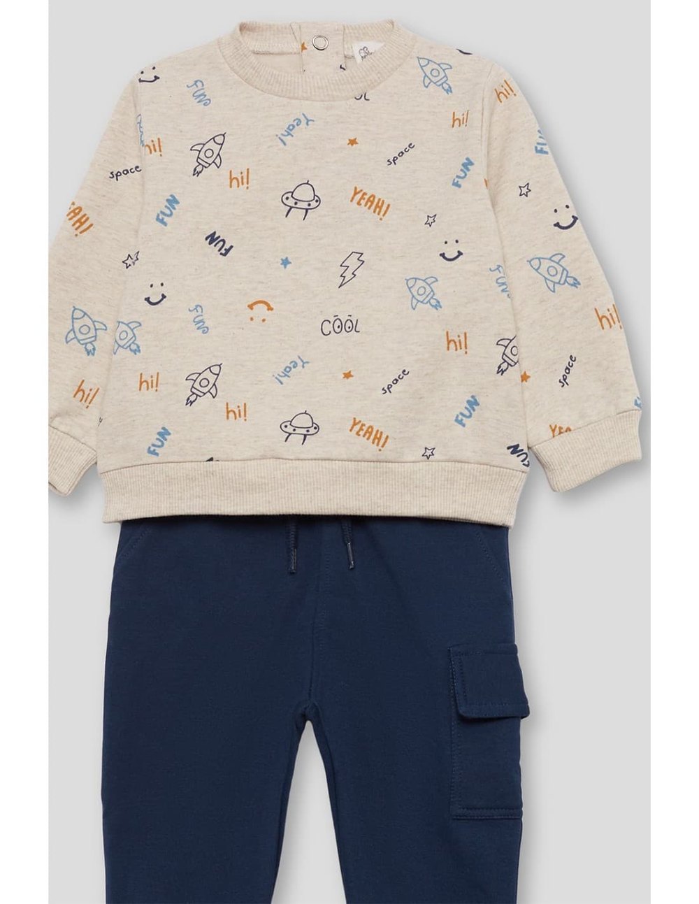 Survêtement bébé garçon 2 pièces Street Monkey Space (3 à 24 mois) – Réf. 522154064