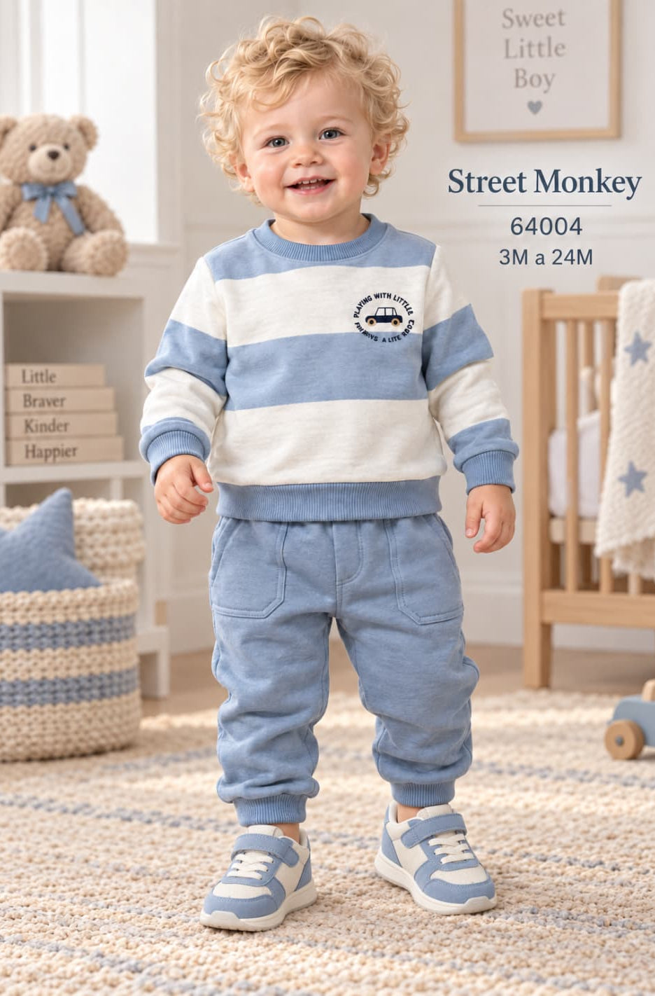 Ensemble bébé deux pièces Street Monkey 351034 (1 à 24 mois)
