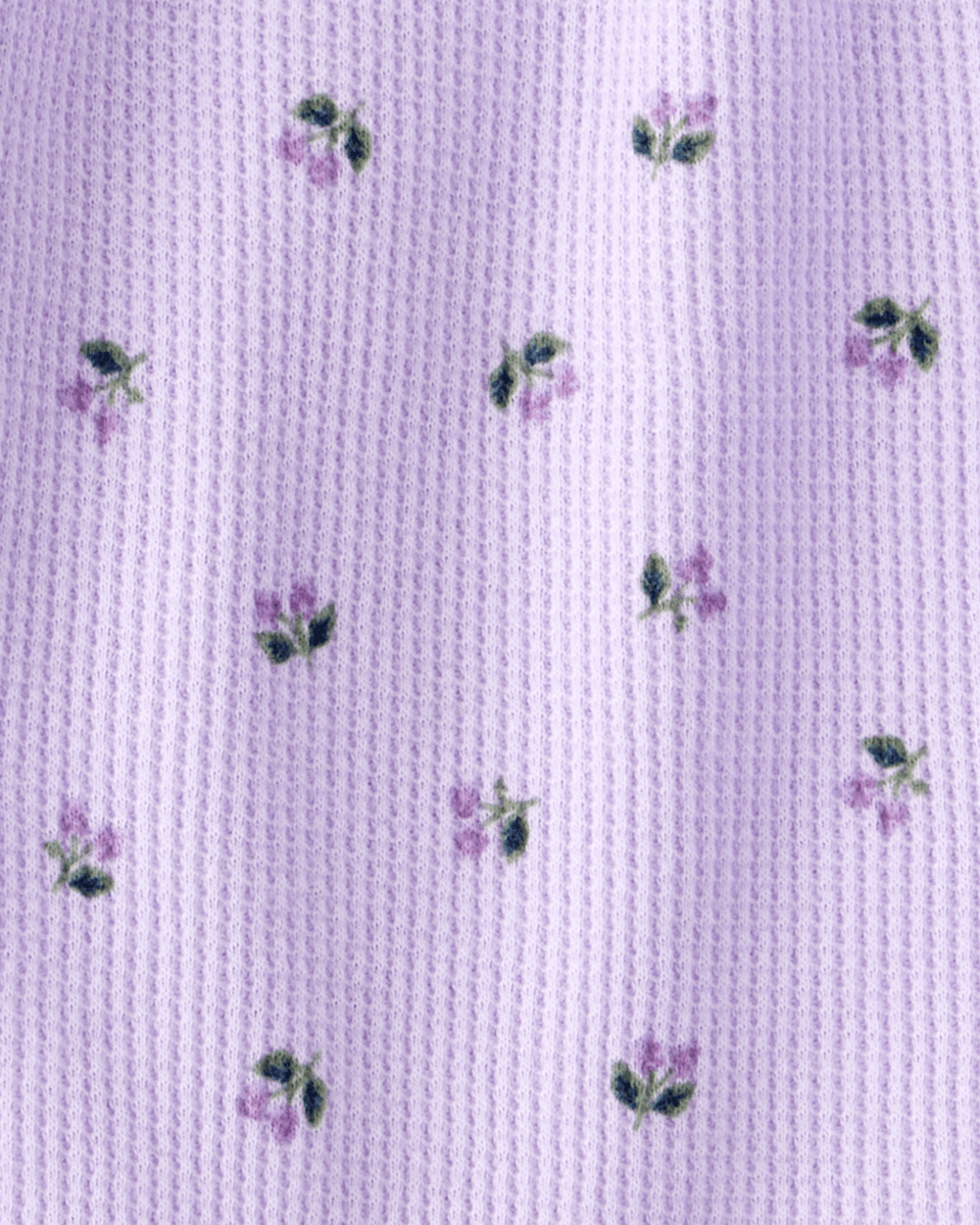 Conjunto dos piezas body y pantalón con estampado de frutas