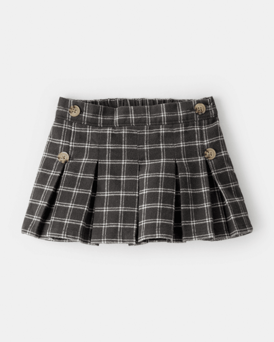 Conjunto falda con leotardos estampados