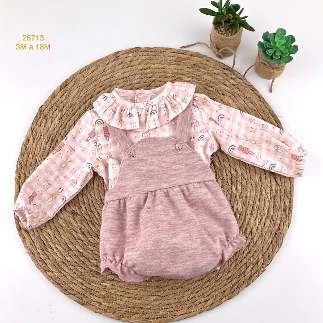 Baby Ferr 25713 Ensemble bébé chemisier et barboteuse