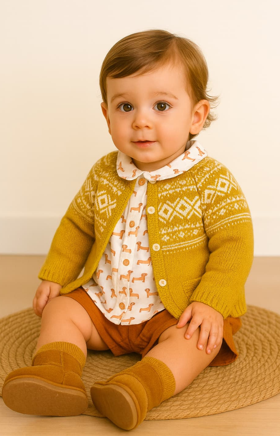 Ensemble Grenat pour Bébé Ferr 25388 (3 à 36 mois)