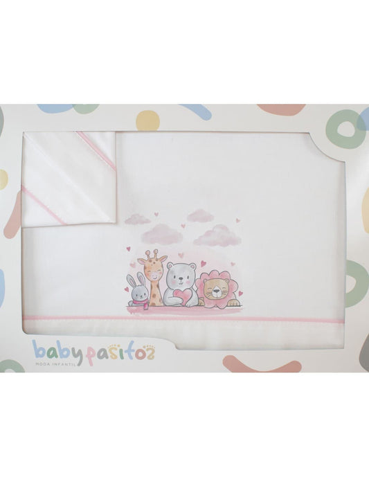 Juego de sábanas para minicuna bebé suave BABY PASITOS – Ideal para primeros días (621004338)