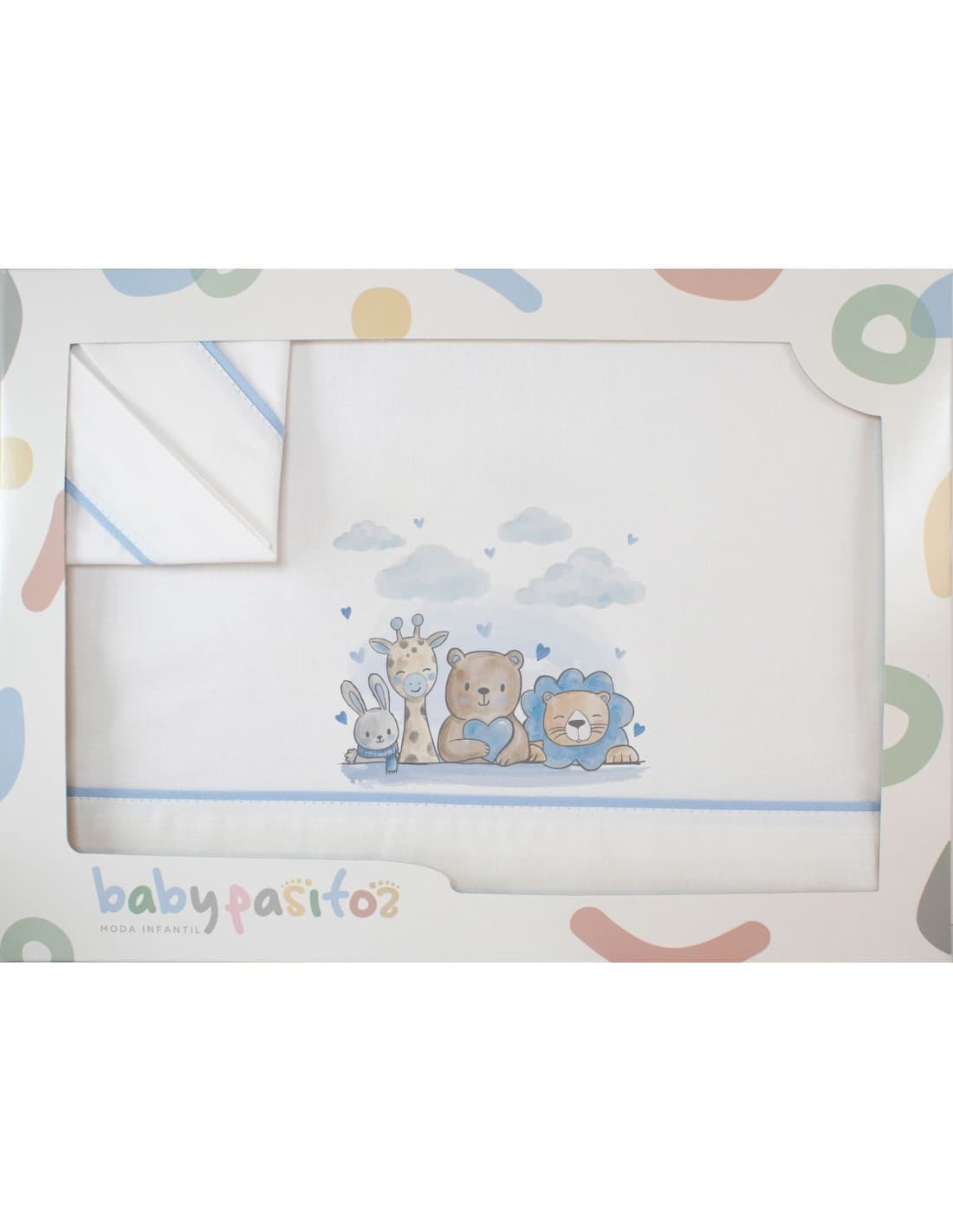 Juego de sábanas para minicuna bebé suave BABY PASITOS – Ideal para primeros días (621004338)