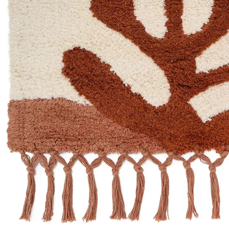 Deco mural algodón hecho a mano BOTANICA