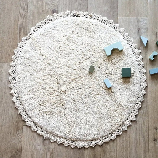 Alfombra Infantil 110 cm PERLA ECRU