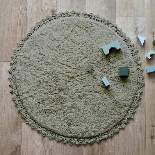 Alfombra Infantil 110 cm PERLA OLIVE