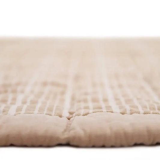 Alfombra de Descanso para bebé reversible Anna Terracotta 100 x 87 cm
