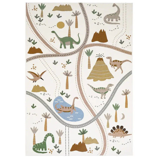 Alfombra infantil interior y exterior LITTLE JURASIC
