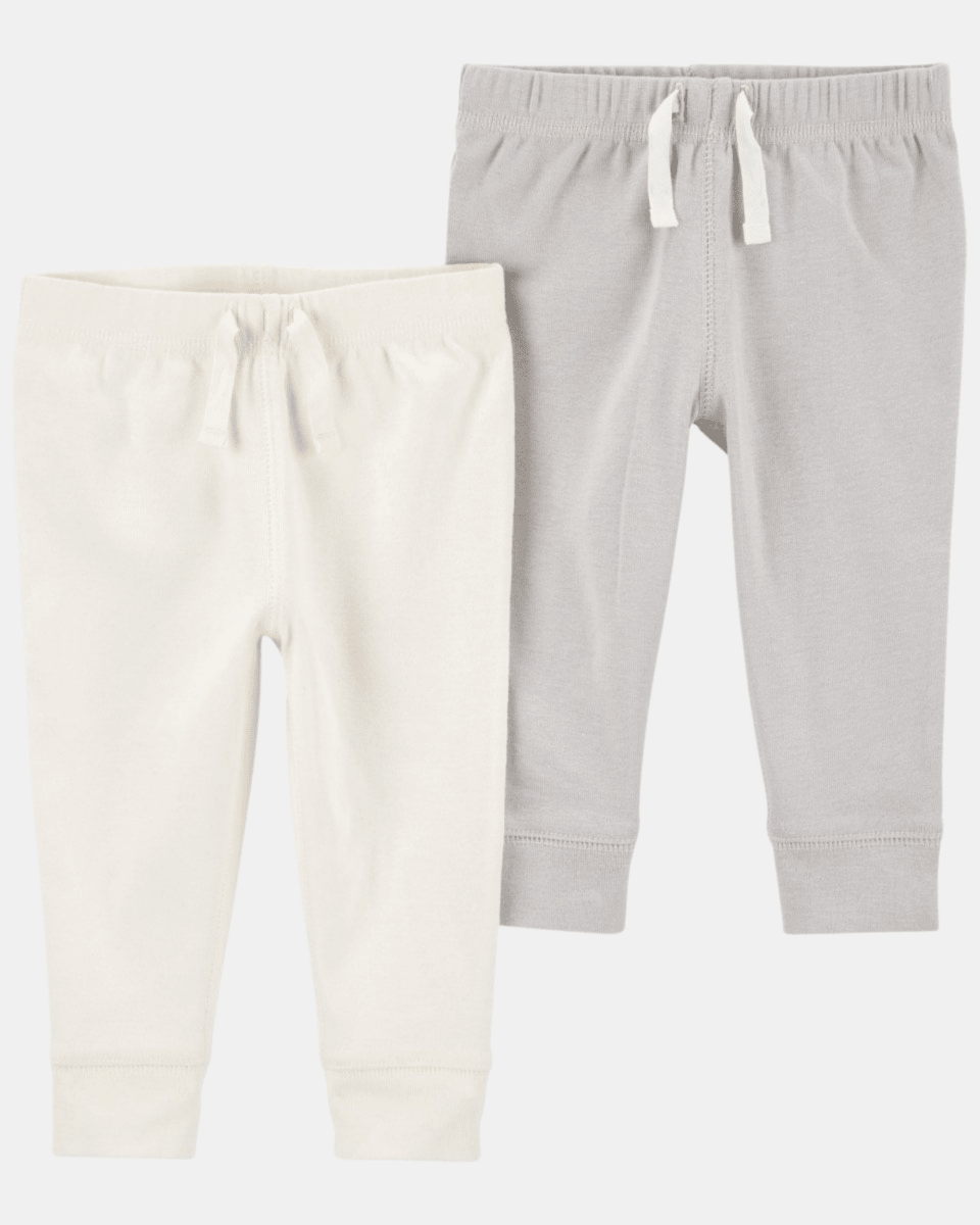Pack dos pantalones de algodón
