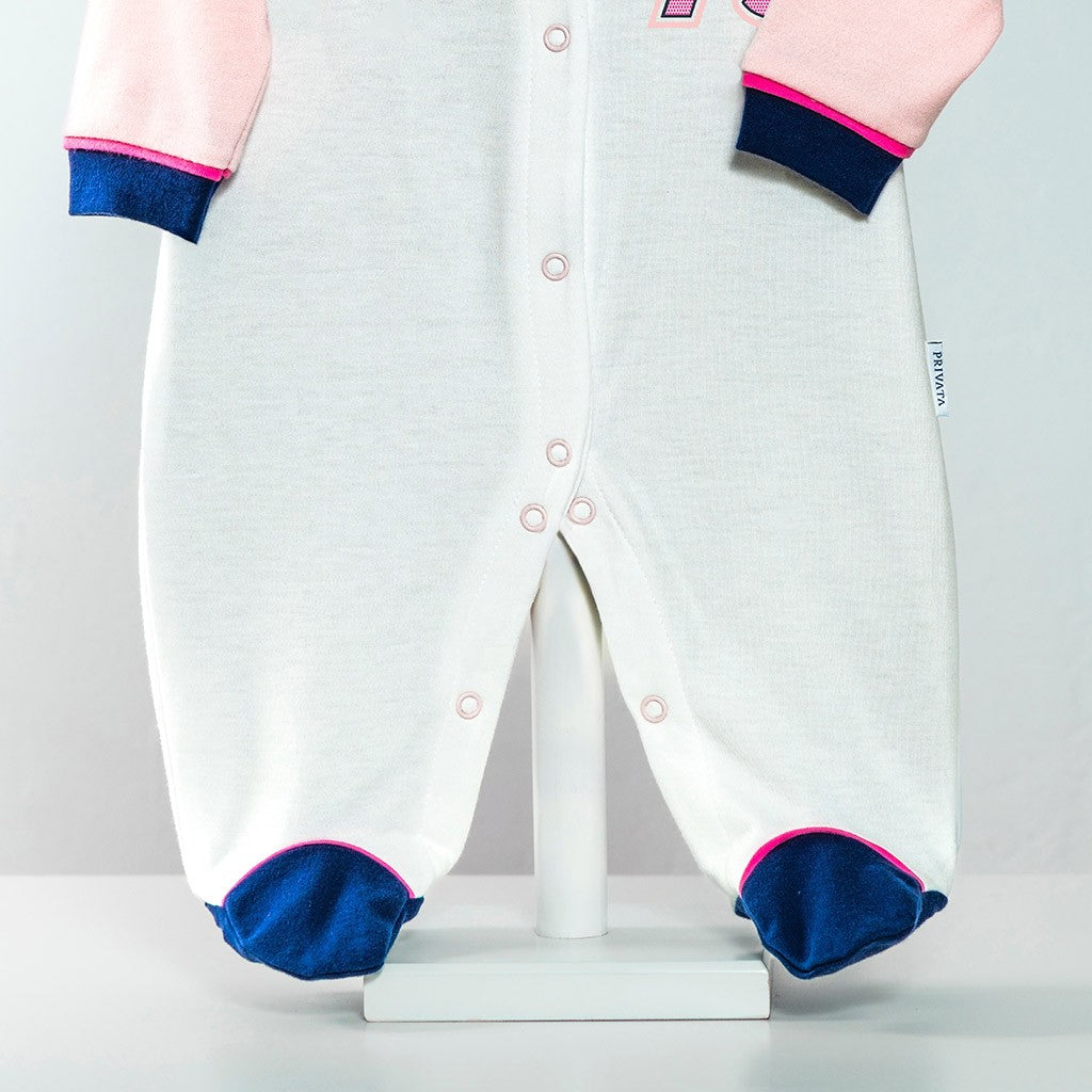 Pelele bebé largo abierto delante Privata PV25016