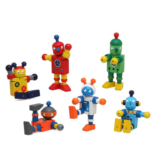 Robot Articulado de Madera – Kiokids · 421003925
