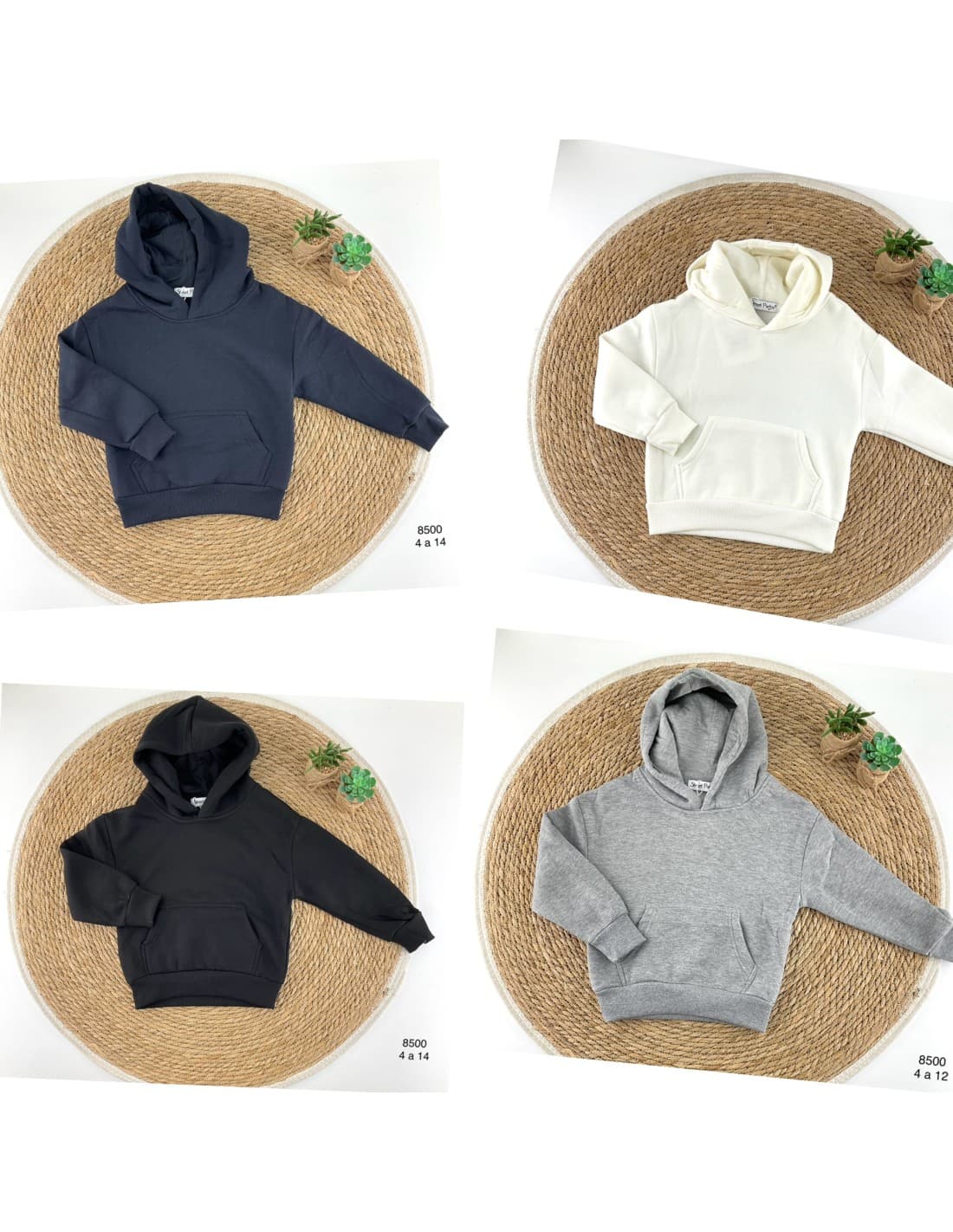 Sweatshirt com capuz de inverno para menino com bolso canguru 522108500 (4 a 14 anos)